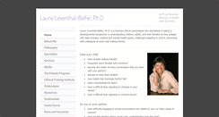 Desktop Screenshot of drleventhalbelfer.com